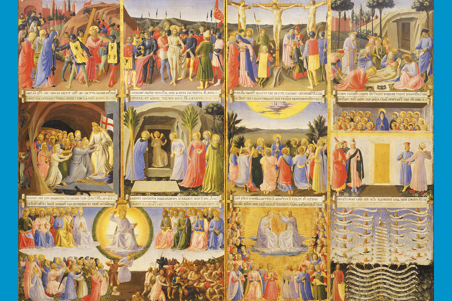 Fra Angelico (Italian, about 1400 - 1455), Armadio degli Argenti, 1450-1452. Tempera on panel, 123 x 60 cm (48 7/16 x 23 5/8 in.) Museo di San Marco, Florence – Polo Museale della Toscana