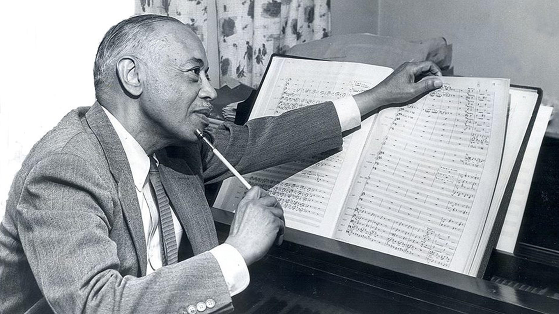 William Grant Still, photo courtesy of the Eastman School Archive