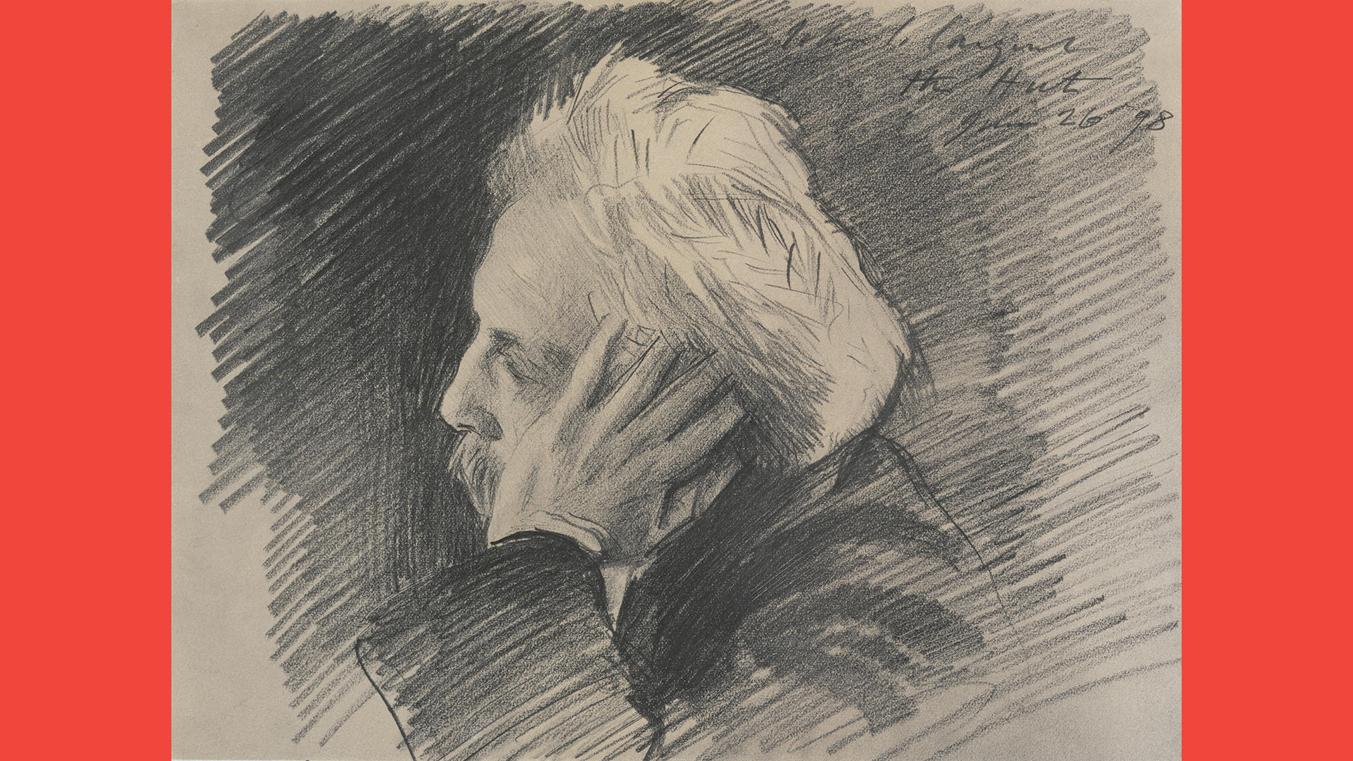 After John Singer Sargent (Florence, 1856-1925, London) Gabriel Fauré, about 1898