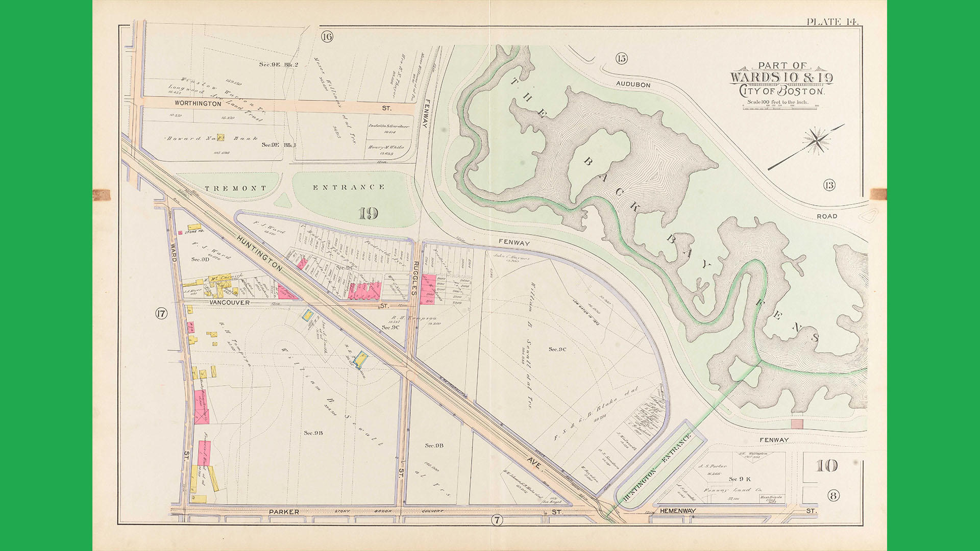 George Washington Bromley, Atlas of the City of Boston, Roxbury, from Actual Surveys and Official Plans, 1899