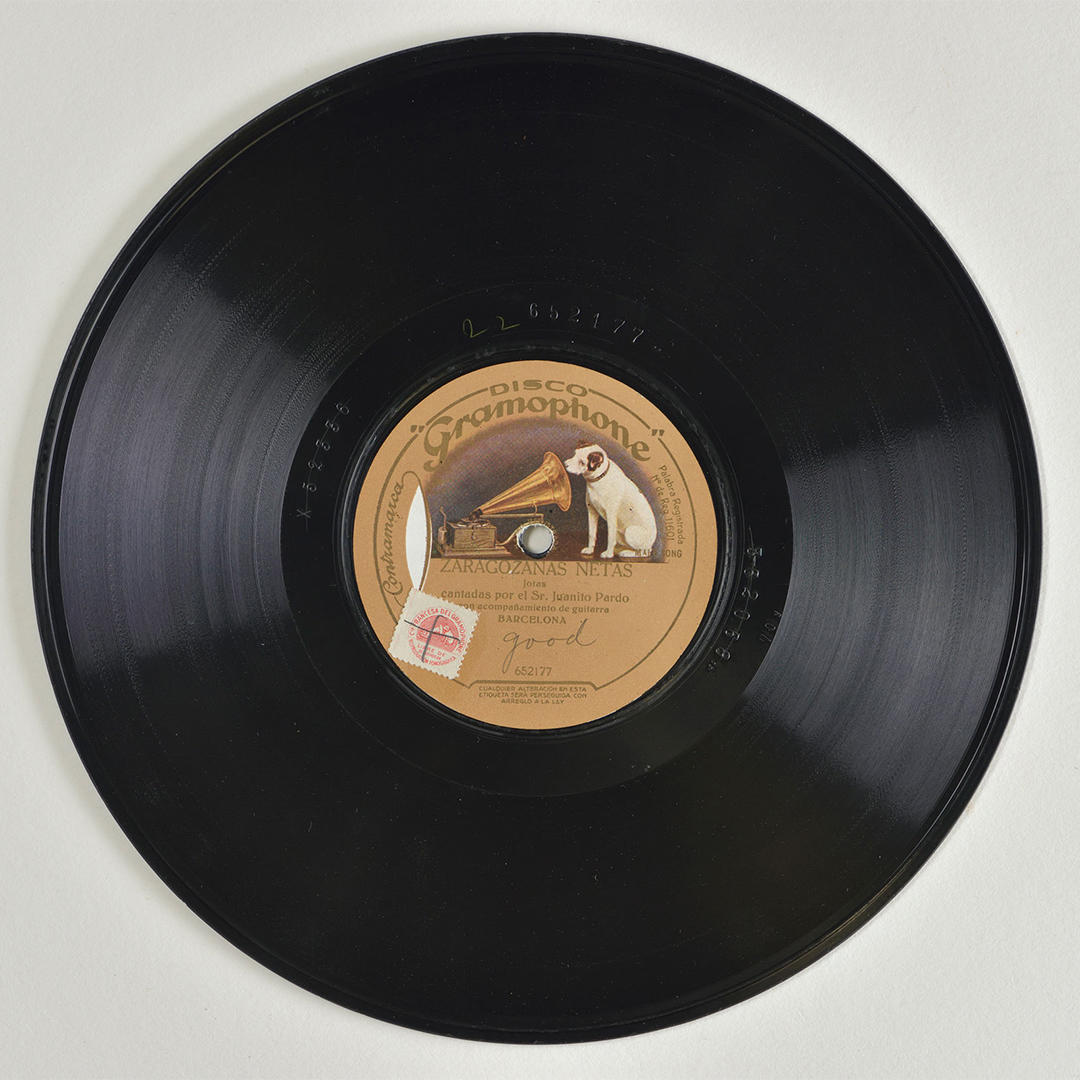 Juanito Pardo (Spanish, 1884 - 1944), Flamenco Record: Zaragozanas Netas Jotas Gantadas, early 20th century