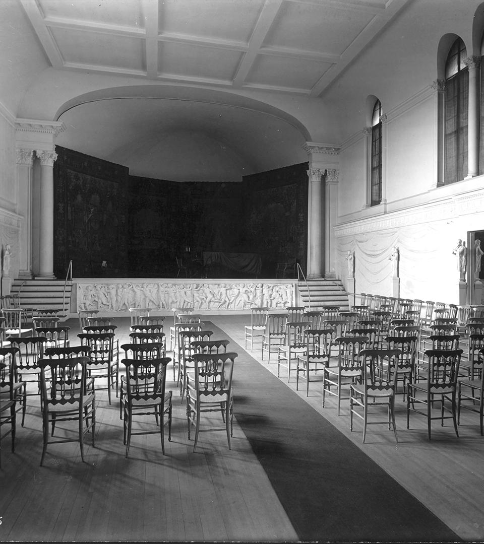 Thomas Marr and Son, Music Room at Fenway Court, 1914.