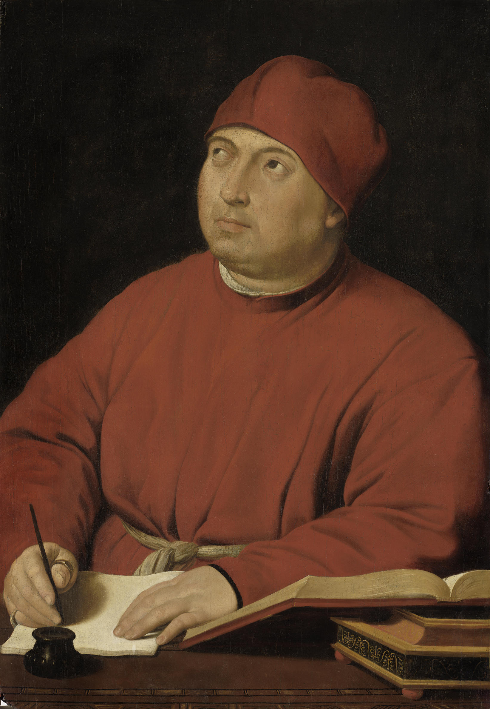 Raphael (Italian, 1483-1520), Tommaso Inghirami, about 1510