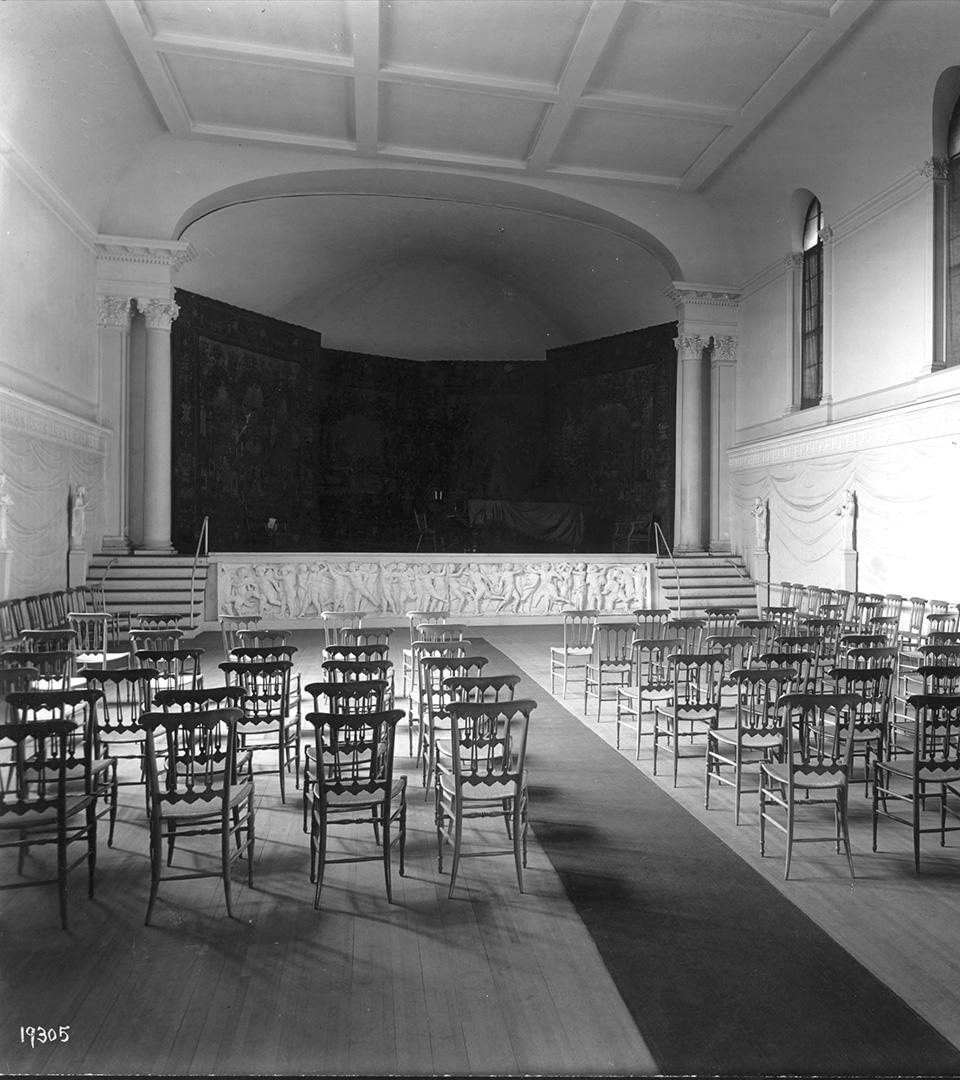 Thomas E. Marr and Son (active Boston, 1870s-1954), Music Room, South Wall, Fenway Court, 1914.
