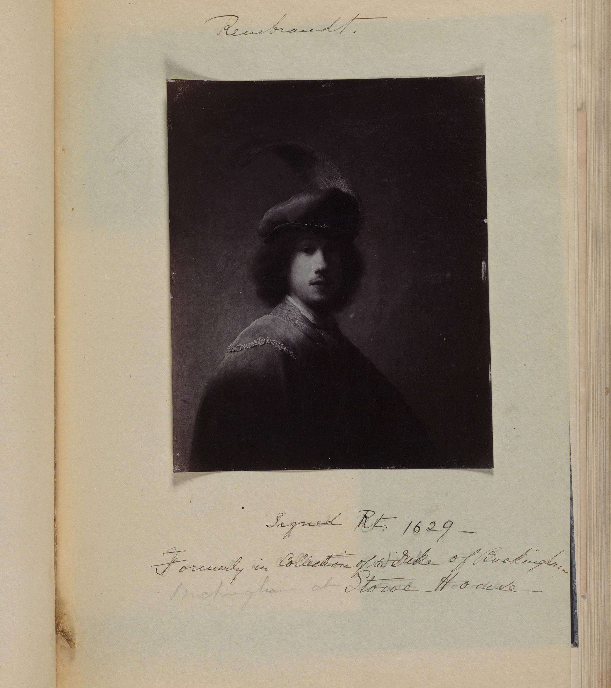 Isabella Stewart Gardner, Catalogue: The Isabella Stewart Gardner Museum in the Fenway, 1900. Bound album, photographs, ink, paper.