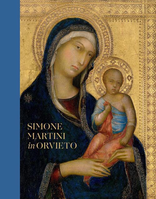 Simone Martini virgin and child magazine cover. 